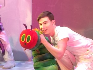 Photo taken during the post-sho photo opp at THE VERY HUNGRY CATERPILLAR. 