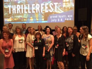 The Debut authors pose for a picture. Thank you to author Shelley Dickson Carr for this photo.
